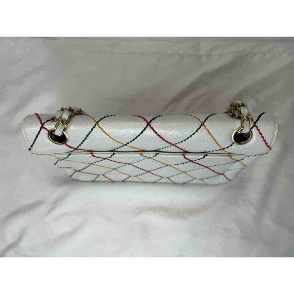 Chanel Vintage Rainbow Stitch Flap Bag Medium SPB-TS 334523 - Picture 9 of 16